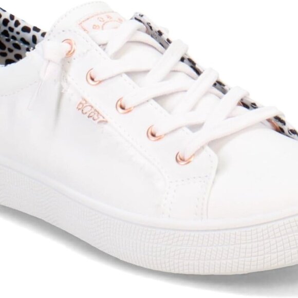 Women's Canvas Slip-On Sneakers Vegan Comfortable Memory Foam Size 6.5 - Picture 3 of 9